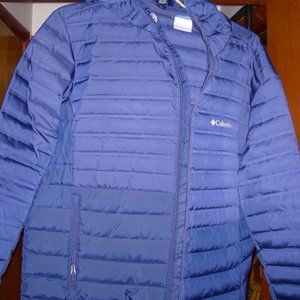 NWT NAVY Men's XXL Columbia McKay Lake Hooded